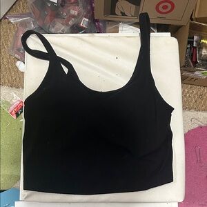 lululemon athletica Black Tank Top